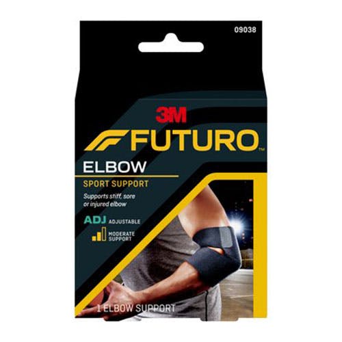 3M Futuro Elbow Sport Support (09038) - Adjustable Size - 1 Elbow Support
