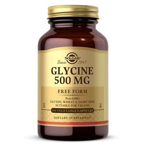 Solgar Glycine 500mg -100 Capsules