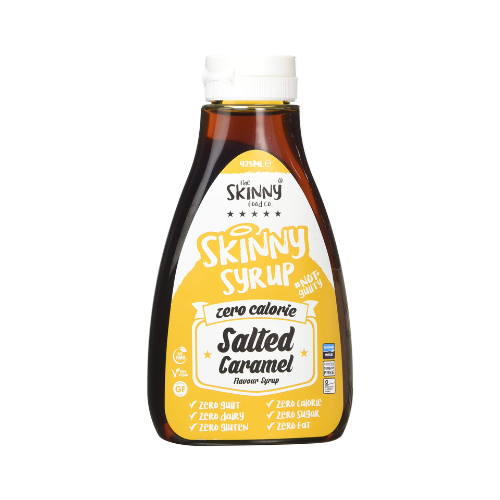 The Skinny Food SALTED CARAMEL SYRUP 425ml