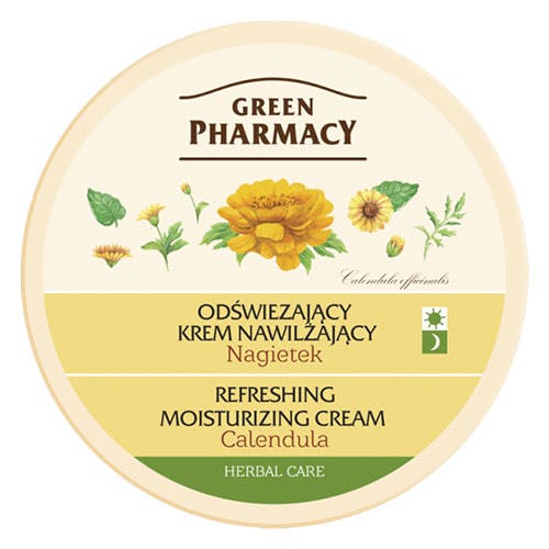Green Pharmacy Refresh Moisturizing Cream with Calendula 150ml