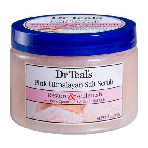 Dr Teal's Himalayan Salt Body Scrub Bergamot and Sweet Orange 454gm