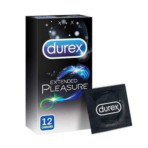 Durex Extended Pleasure Condoms - Pack of 12