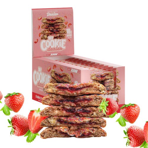 My Cookie Dealer Protein Strawberry Toaster Pastery 113gm x 12pcs