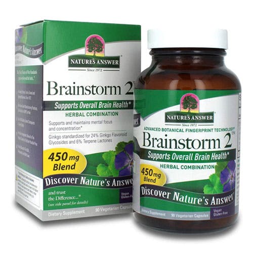 Natures Answer Brainstrom 2 450mg-90 Capsules