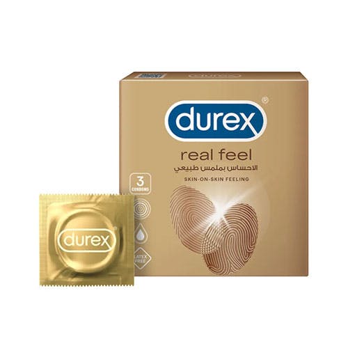 Durex Real Feel Condoms - Pack of 3