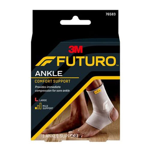 3M Futuro Ankle Comfort Support (76583) - Large Size - 1 Ankle Support