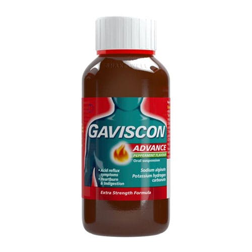 Gaviscon Advance Oral Suspension 300ml - Peppermint Flavor
