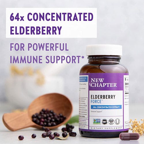 New Chapter Elderberry Force - 30 Capsules