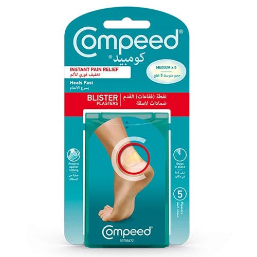 Compeed Blister Plasters - Medium Size - Pack of 5