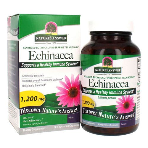 Natures Answer Echinacea 1200mg-90 Capsules