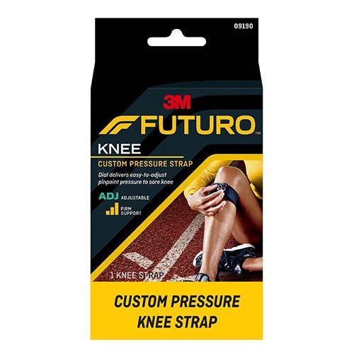 3M Futuro Knee Custom Pressure Strap (09190) - Adjustable Size - 1 Knee Support