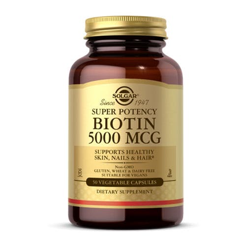 Solgar Biotin 5000mcg -50 capsules