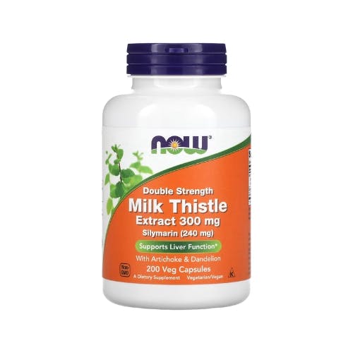 Now Liver With Milk Thistle 100 Capsules