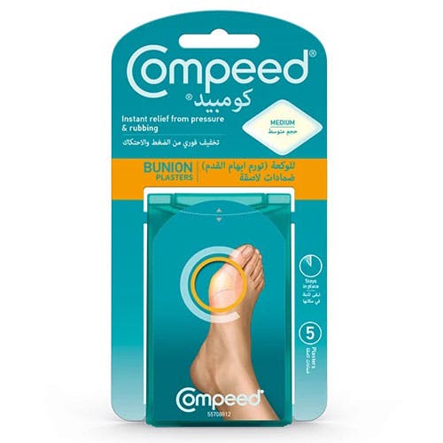 Compeed Bunion Plasters - Medium Sizes - Pack of 5