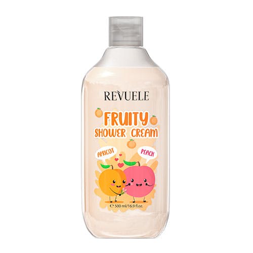 Revuele Fruity Shower Cream with Apricot and Peach 500ml