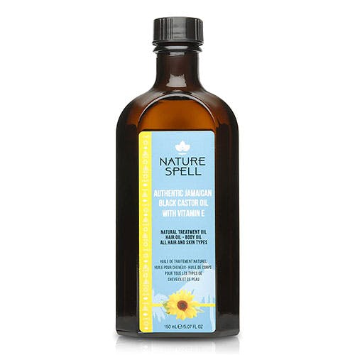 Nature Spell Authentic Jamaican Black Castor Oil with Vitamin E 150ml