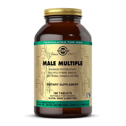 Solgar Male Multiple Vitamin -180 Tablets