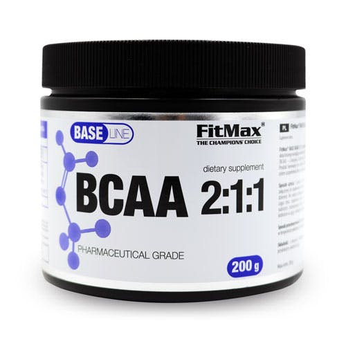 FitMax BCAA 2:1:1 Powder 200gm - Unflavored