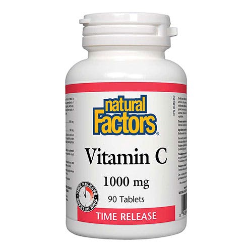Natural Factors Vitamin C Time Release 1000 MG 90 Tablets