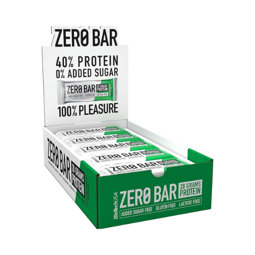 BioTech USA Zero Bar protein bar 50gm x 20pcs
