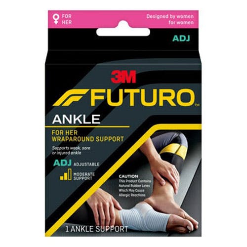 3M Futuro Ankle Wraparound Support for Women (95347) - Small/Medium - 1 Ankle Support