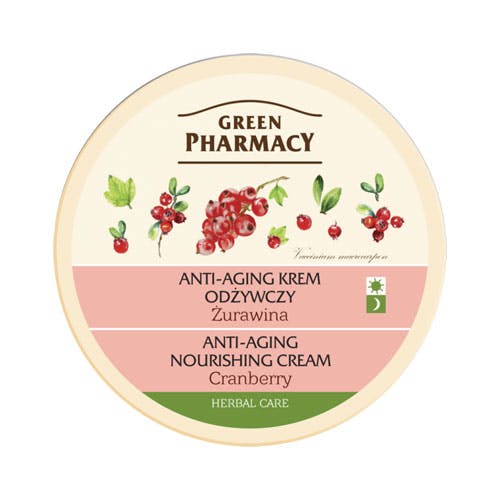 Green Pharmacy Anti-Aging Nourishing Cream with Cranberry 150ml