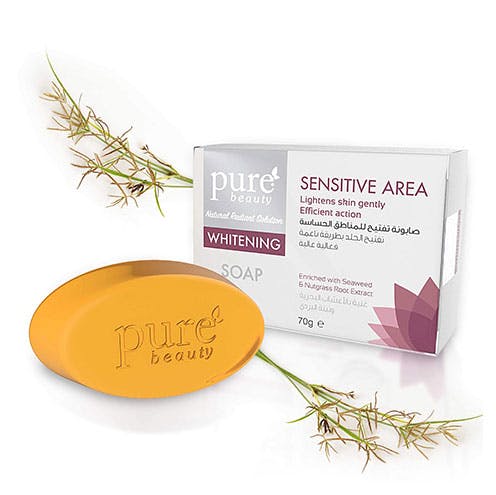 Pure Beauty Sensitive Area Whitening Soap 70gm