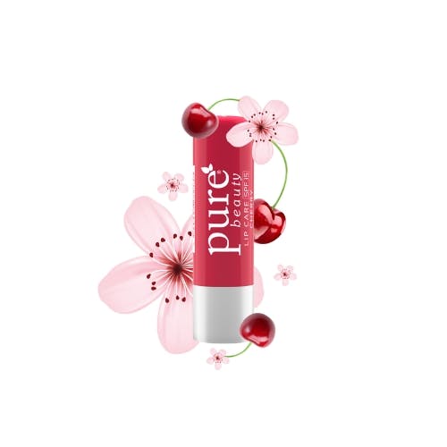 Pure Beauty Lip Balm  Cherry 4.2gm