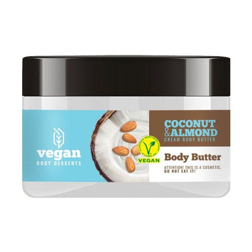Vegan Desserts Coconut & Almond Body Butter 250ml