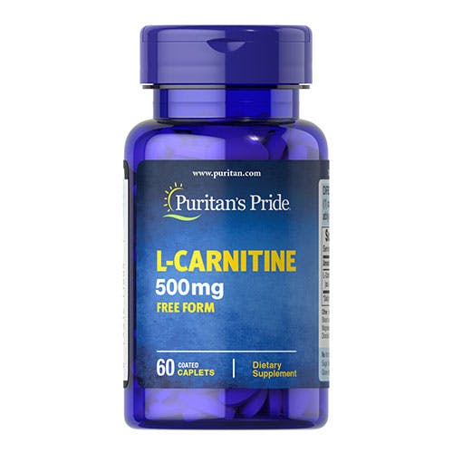 Puritan's Pride L-Carnitine 500mg-60 Capsules