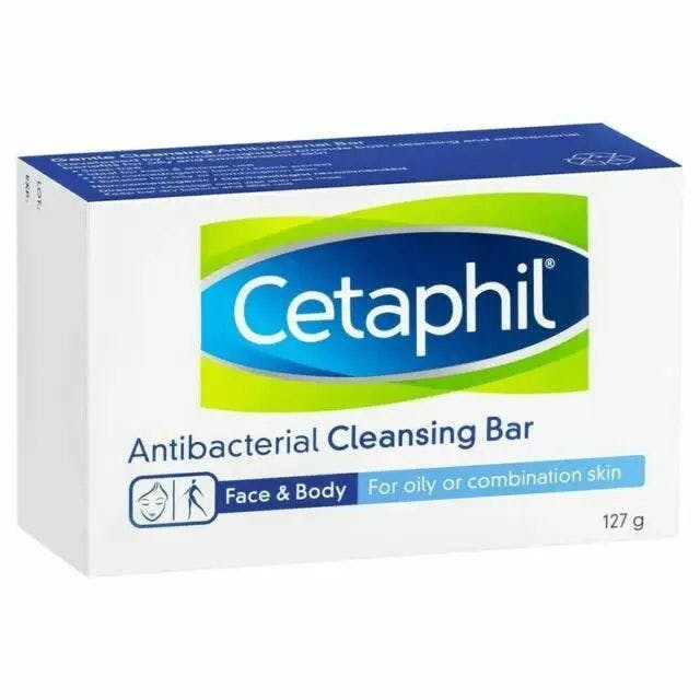 Cetaphil Antibacterial Gentle Cleansing Bar 127gm
