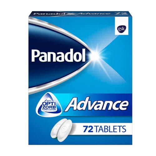 Panadol Advance - 72 Tablets