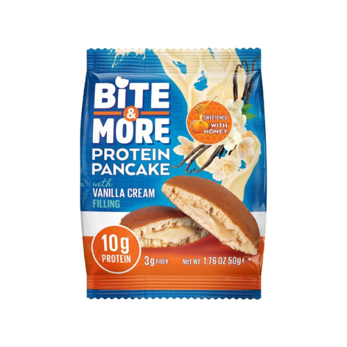 Bite & More Protein Pancake Vanilla Cream 50gm