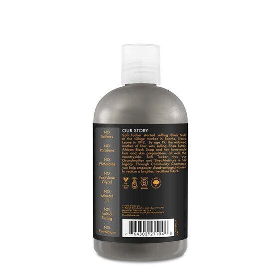 Shea Moisture African Black Soap Bamboo Charcoal Deep Cleansing Shampoo 384ml