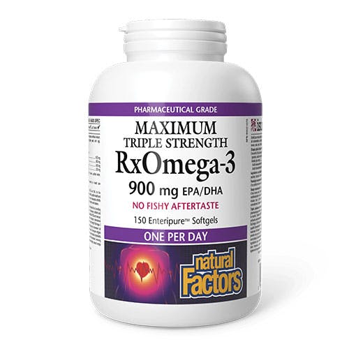 Natural Factors Rx Omega-3 900 mg 50 Softgels