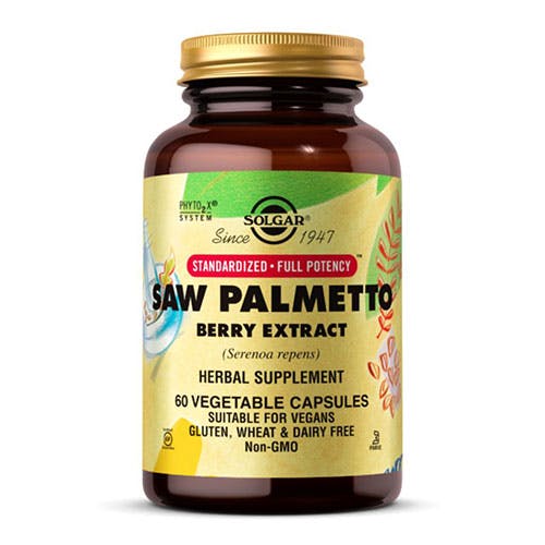 Solgar Saw Palmetto Berry Extract -60  Capsules