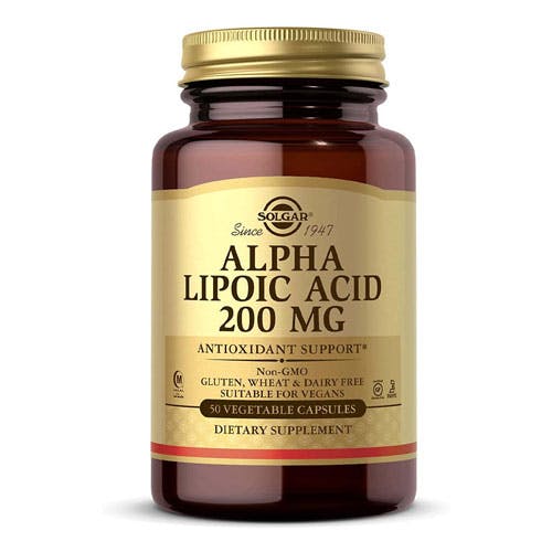 Solgar Alpha Lipoic Acid 200mg -50 Capsules