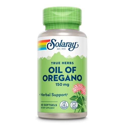 Solaray Oil Of Oregano 150mg -60 Softgels