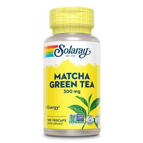 Solaray Matcha Green Tea 300mg -100 Capsules