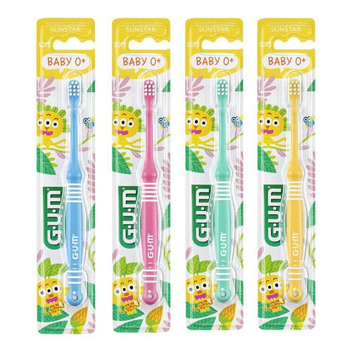GUM Baby Toothbrush for 0-2 Years (213) Soft - Assorted Color