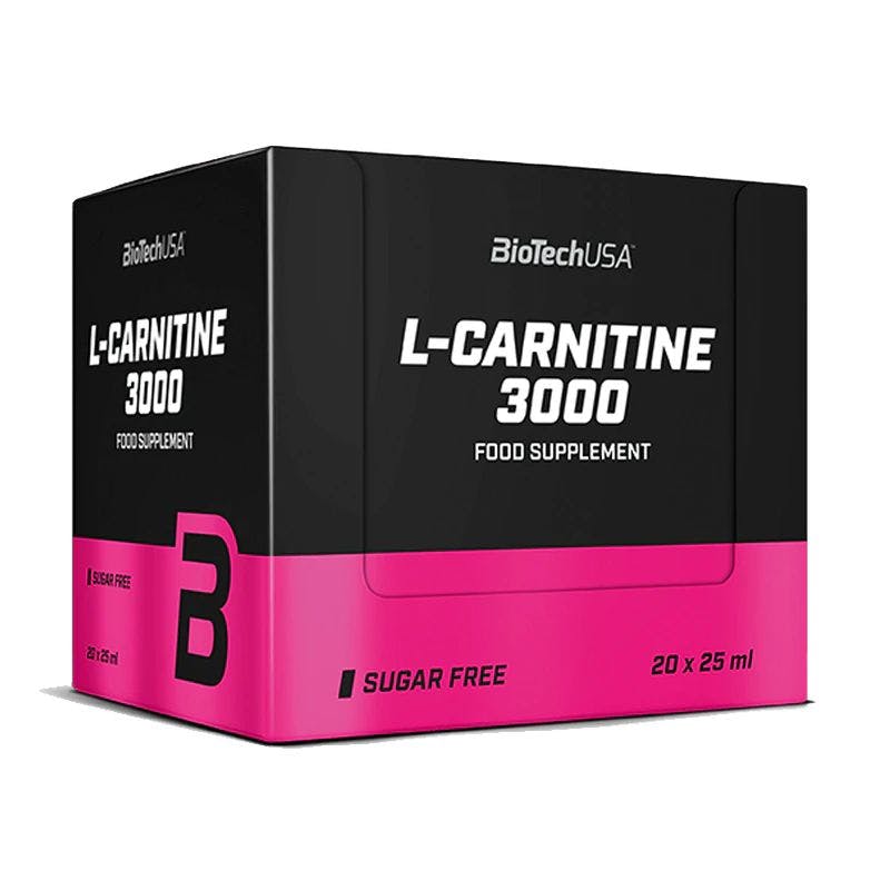 BioTech USA L-Carnitine 3000mg Shot - 20 Shots