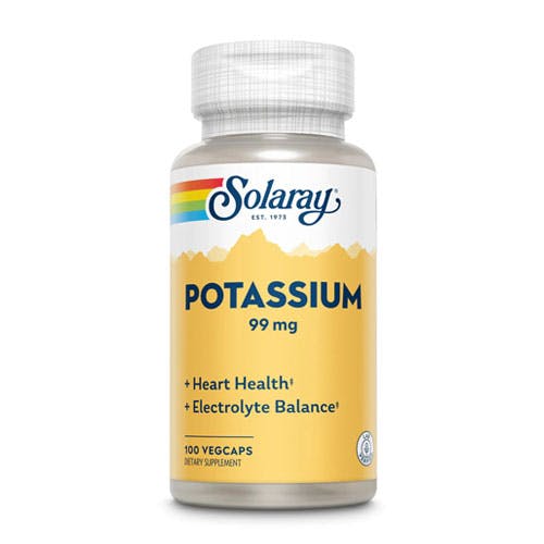 Solaray Potassium 99mg-100 Capsules