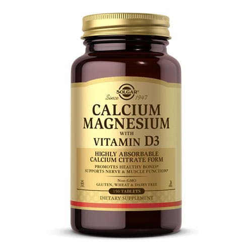Solgar Calcium Magnesium With Vitamin D3 -150 Tablets