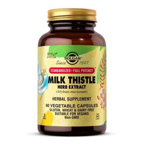 Solgar Milk Thistle Herb Extract -60 Capsules