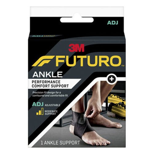 3M Futuro Ankle Performance Comfort Support (01037) - Adjustable Size - 1 Ankle Support