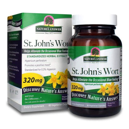 Natures Answer St. John's Wort 320mg-60 Capsules