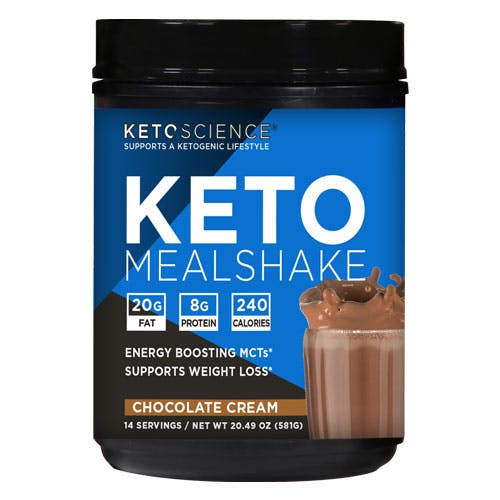 Keto Science Ketogenic Meal Shake 539gm - Chocolate Cream Flavor