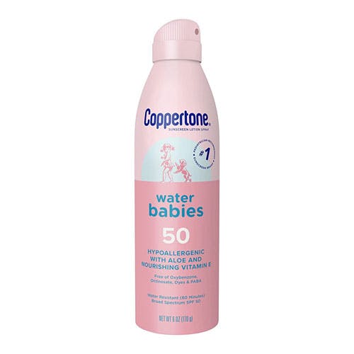 Coppertone Water Babies SPF 50 Sunscreen Lotion Spray 170gm