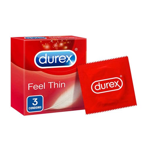 Durex Feel Thin Condoms - Pack of 3
