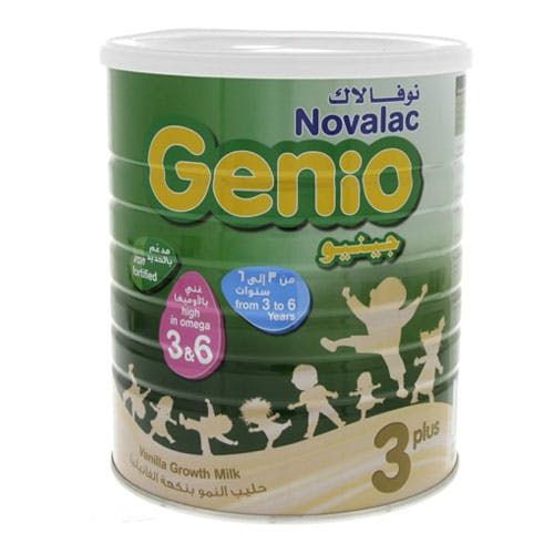 Novalac Genio Growth Milk Powder - From 3 to 6 Years - 800gm